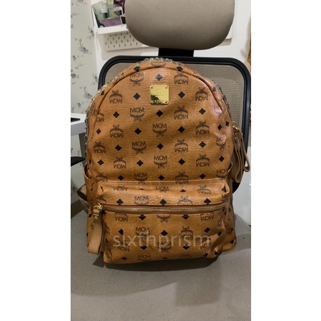 [PRELOVED] MCM Stud Backpack