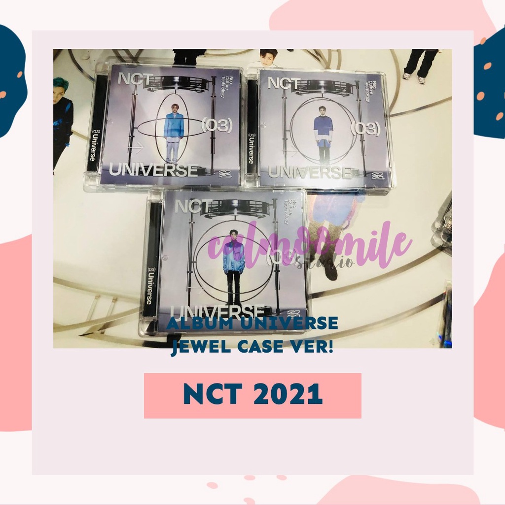 [READY STOCK] OFFICIAL ALBUM ONLY NCT 2021 UNIVERSE JEWEL CASE VER + ROLLED POSTER / NCT DREAM HELLO
