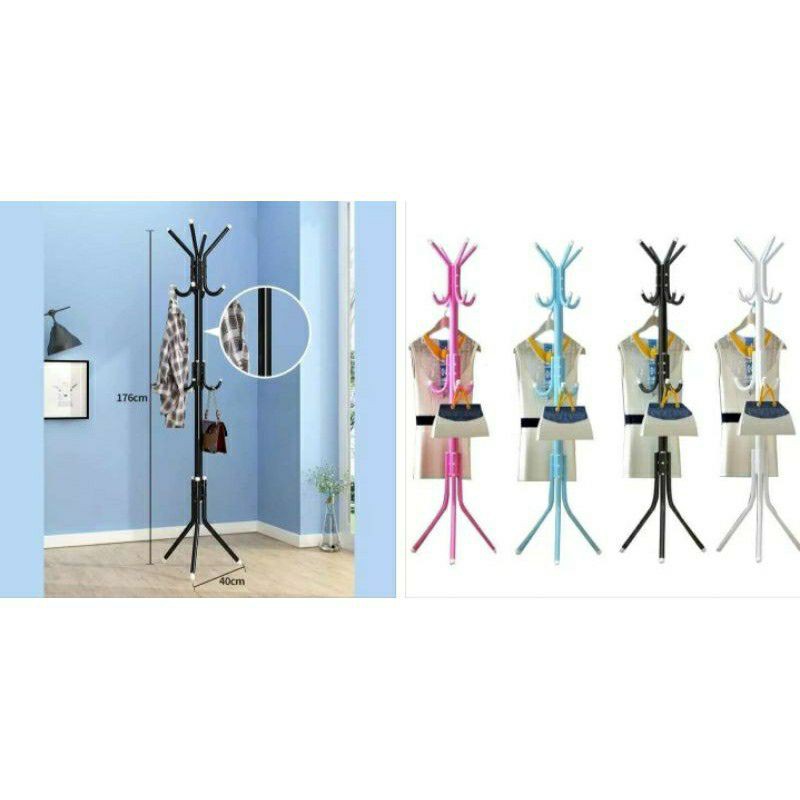 Jual Stand Hanger Gantungan Tiang Berdiri Hanger Gantungan Baju Tas Shopee Indonesia 3074