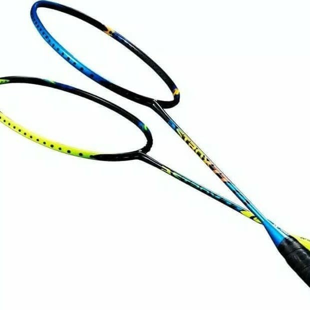 murah raket badminton yonex astrox 77 blue   yellow original sunrise