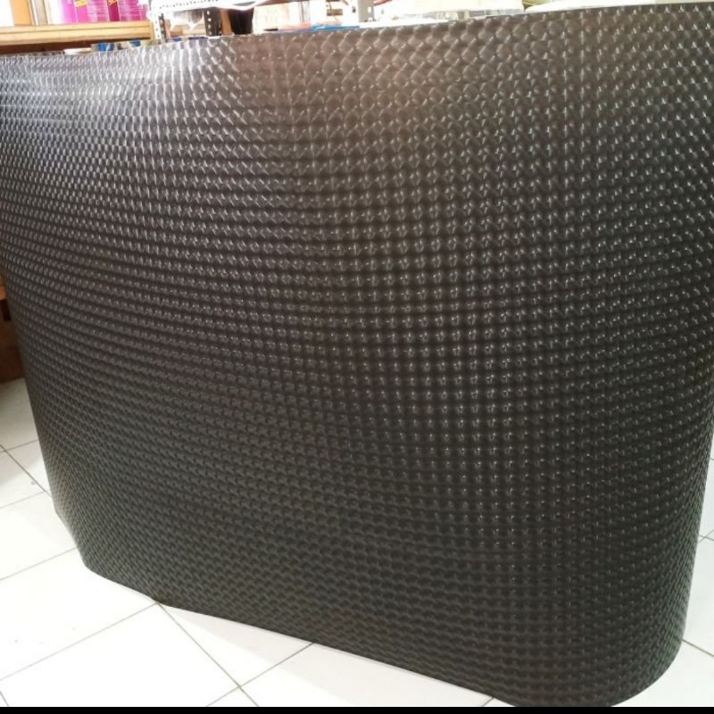 New Fiber pagar plastik penutup pagar motif 3 Dimensi