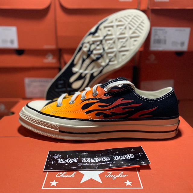 Converse 70s Low Flames Black&white Original BNIB