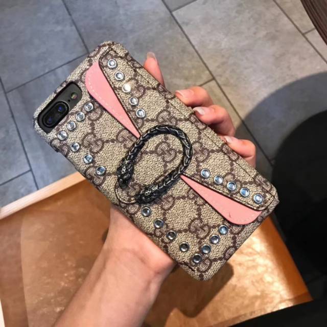 Case iP X 6G 6Plus 7G 7Plus 8G 8plus kulit tas Gucci Dionisius