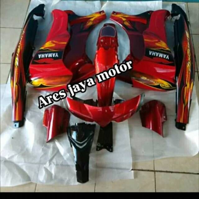 Full body halus jupiter z new merah hitam 2008