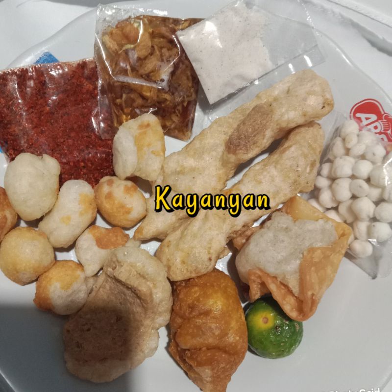 cuanki instan, siomay komplit kuah murah