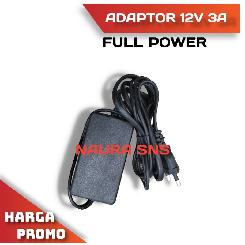 Adaptor 12v 3A Murni