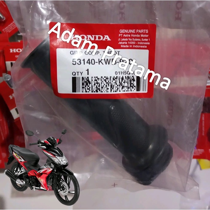 53140-KWB-920 Grip Gas Blade Lama Hand Grip Blade Old Grip stang Stir Honda Blade Handgrip Blade 110