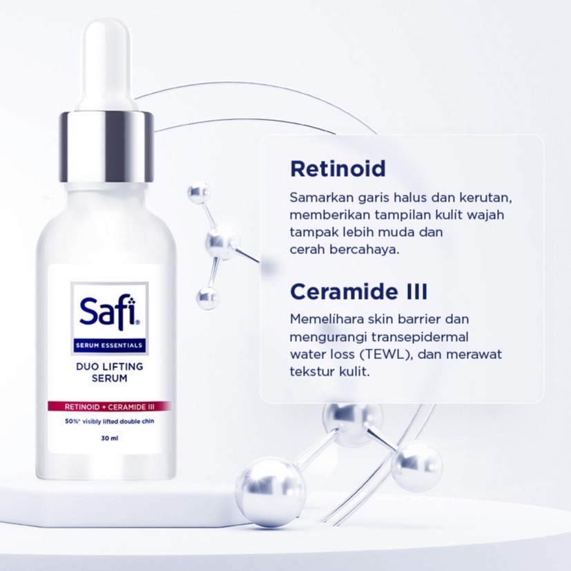 SAFI Serum Essentials Series 30ml - Skin Renewal | Blemish Treatment | Duo Lifting | Bright Up | Intensive Hydrating
