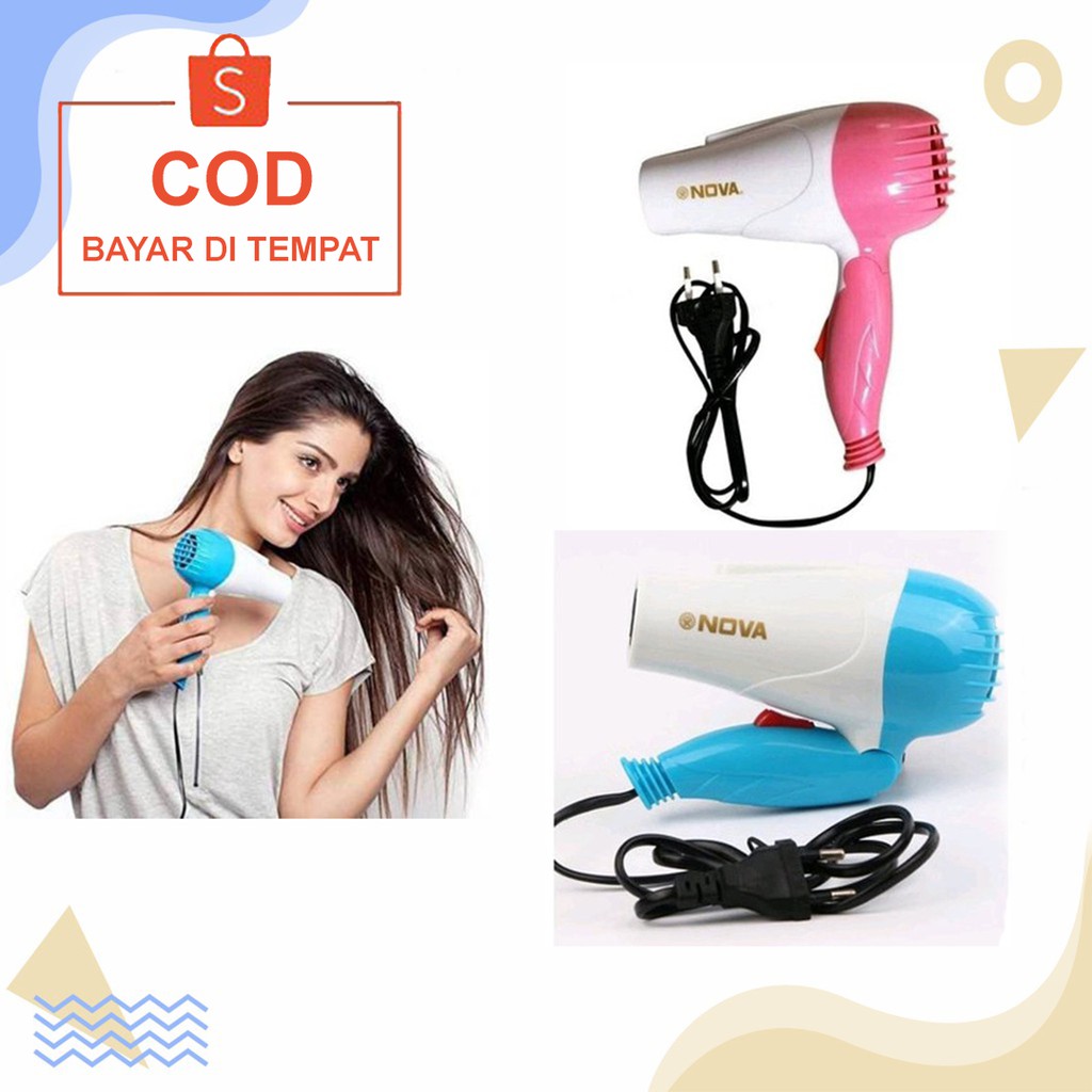 ✅COD Hedrayer Pengering Hair Dryer Perawatan Rambut Creambath Pria Wanita Haidrayer Kucing Mini Nova Original