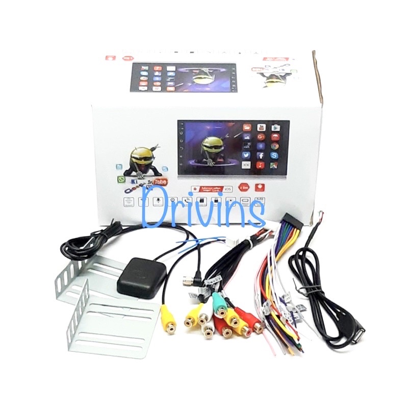 HEAD UNIT DOUBLE DIN ANDROID PCX 7” INCH RAM 2GB + MEMORY 16GB UNIVERSAL-5