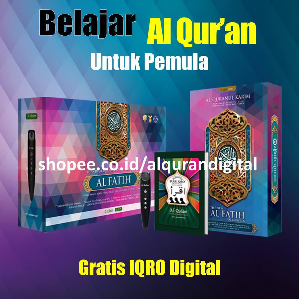 VERSI TERBARU Alquran Digital Anak Al Quran Al Fatih Talking Pen