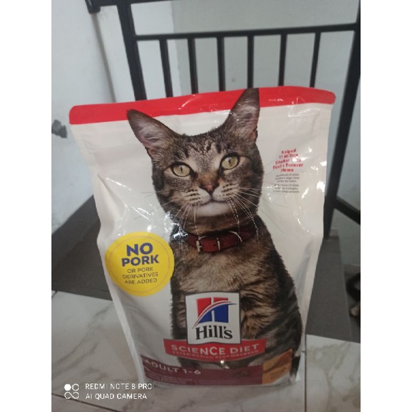 science diet adult cat chicken 4kg hills makanan kucing