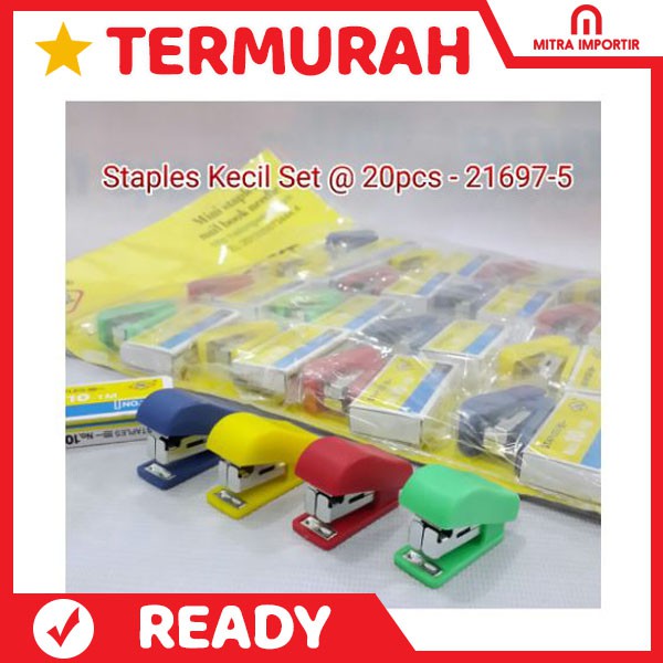 

FLASHSALE Staples Stapler 21697-5 bukan Joyko BONUS isinya Souvenir Pernikahan