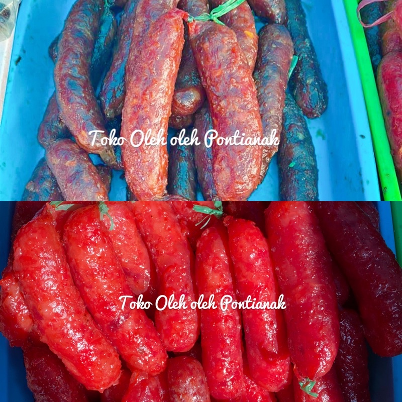 

Sosis Babi (500gr)/ Sosis Lapchiong/ Kuan chiang/Kuanchiang Khas Pontianak