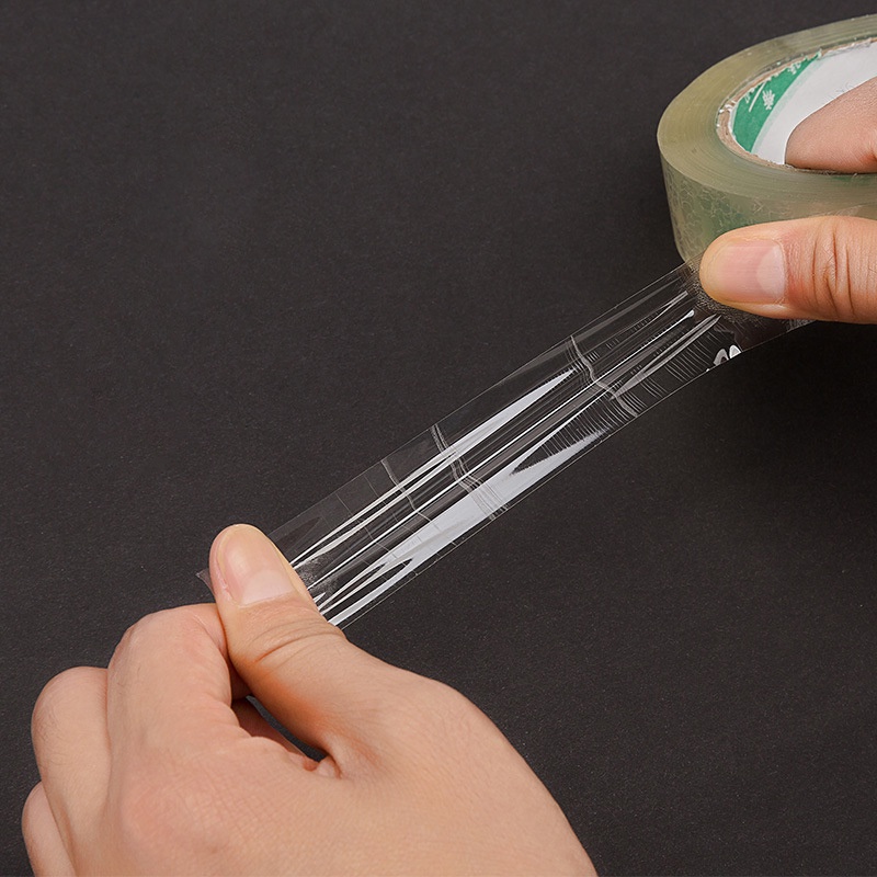 1Pc Small Transparent 18mm Student Stationery Glue Tape / Single Sided Tape