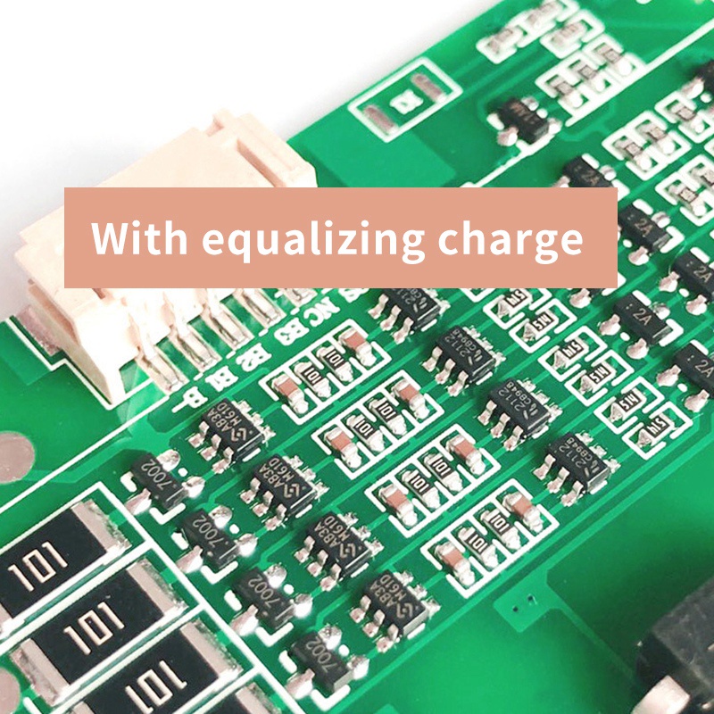 Papan Pelindung Charger Baterai Lithium 4S 12V 800A BMS Li-Iron Dengan Power Baterai Balance / Enhance PCB