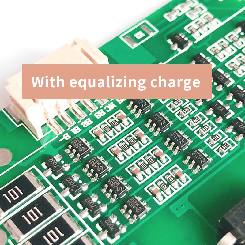 Papan Pelindung Charger Baterai Lithium 4S 12V 800A BMS Li-Iron Dengan Power Baterai Balance / Enhance PCB