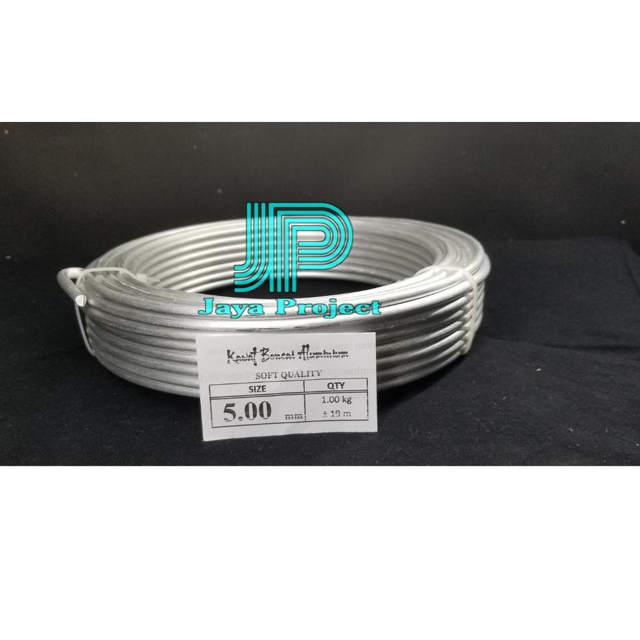 Produk⭐ Kawat bonsai 5 mm aluminium roll 1 kg @