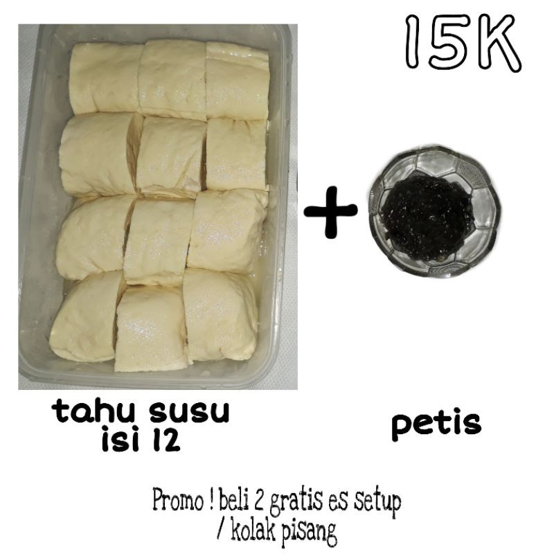 

PO TAHU SUSU / TAHU SUTRA + PETIS UDANG