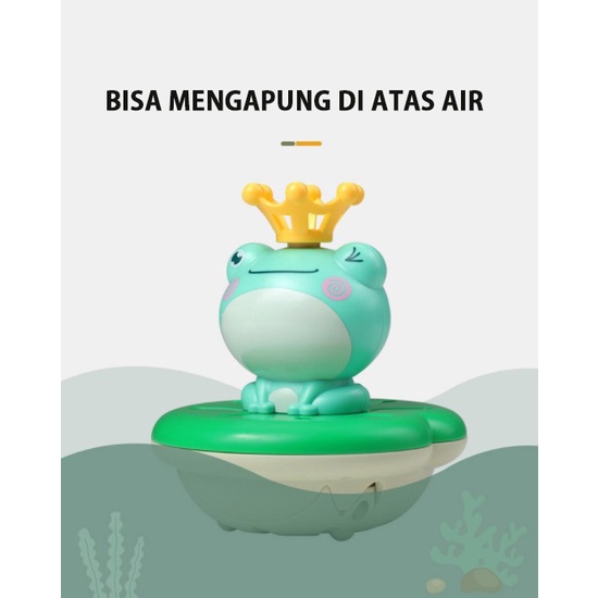 Froggy Bath Loving 4in1 Mainan Katak Anak-Anak Mengapung Air