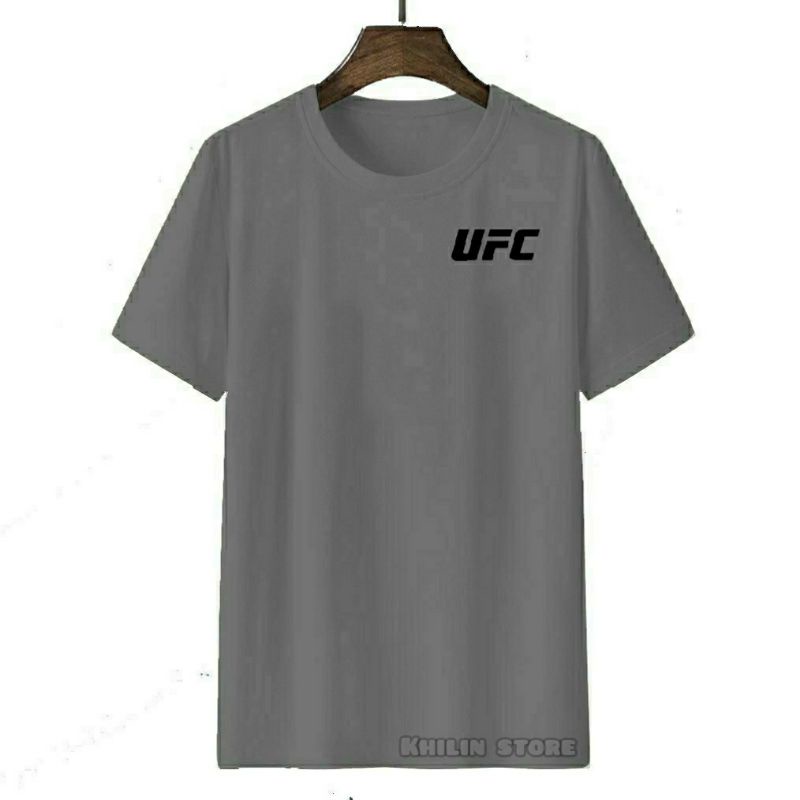 Kaos UFC Pria Wanita Dewasa baju kaos pria wanita dewasa Kaos distro premium kaos lengan pendek UFC pria wanita Unisex  cotton combed