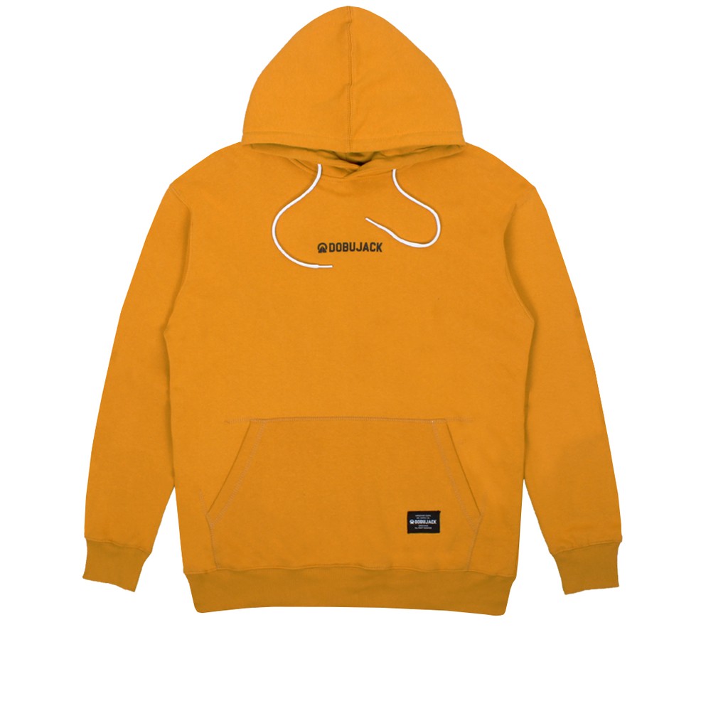 

Dobujack Little logo Yellow Hoodie