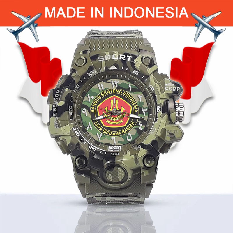 {Istimewa} Jam Tangan BANSER NU (Kami Bersama Banser) - Water Resistant