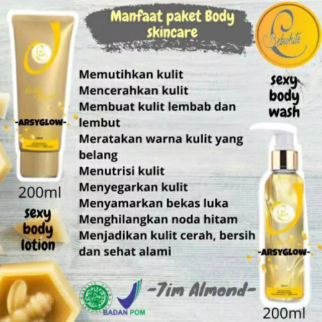 Sexy body lotion bebwhite c