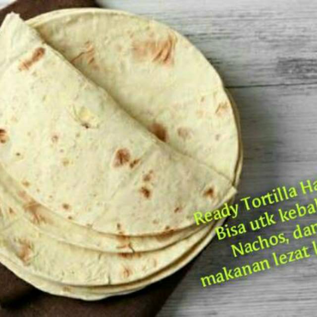 tortilla kebab 20cm tortila murah halal isi 10 lembar nachos tacos kulit kebab tortila .