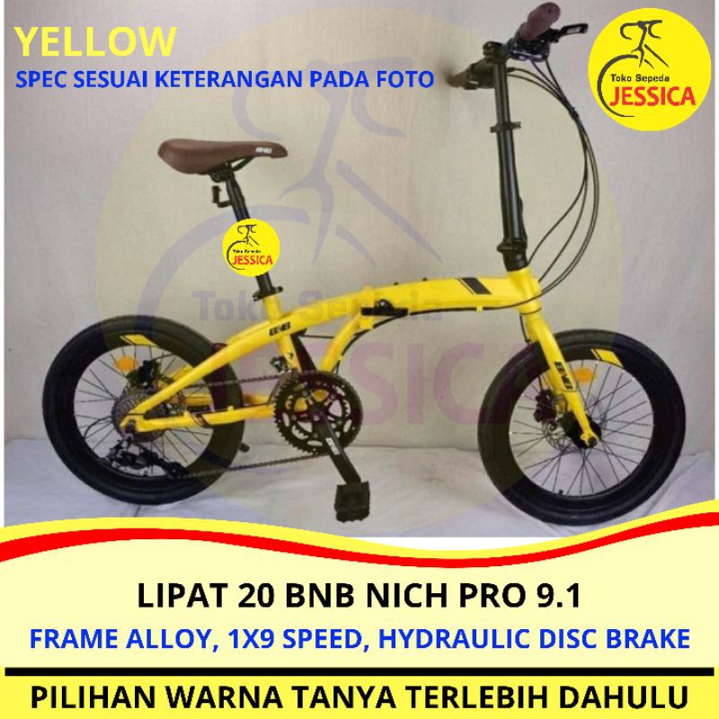 Sepeda Lipat 20 BNB Nich Pro 9.1