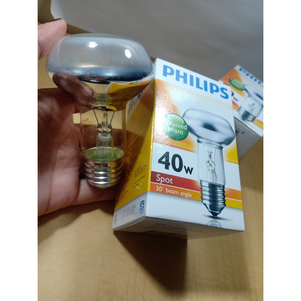 LAMPU PENGHANGAT MAKANAN 40 WATT PHILIPS SPOT / PHILIPS SPOT 40 WATT