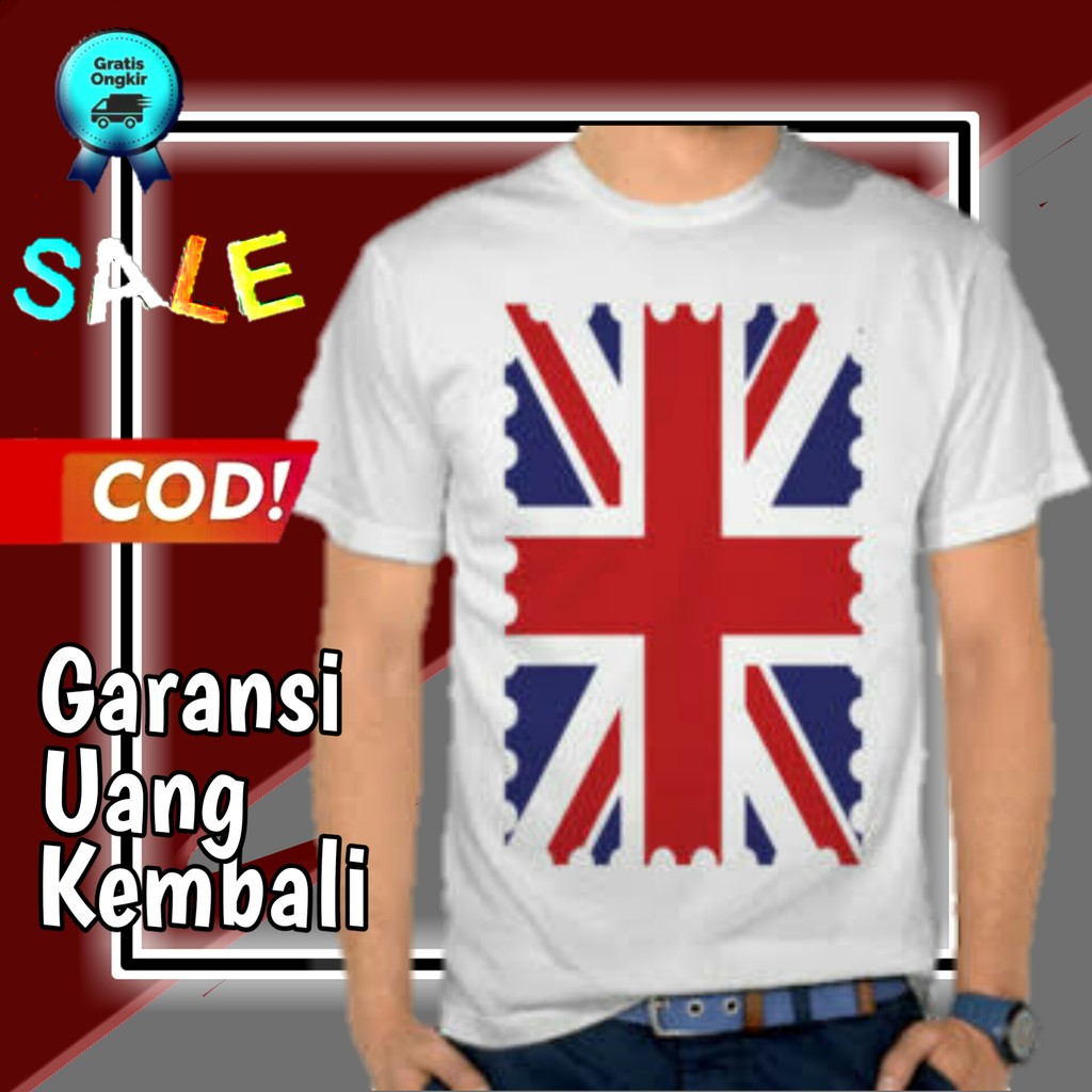 kaos negara inggris kaos distro kaos distro cowok baju laki laki baju cowok baju pria dewasa ke213