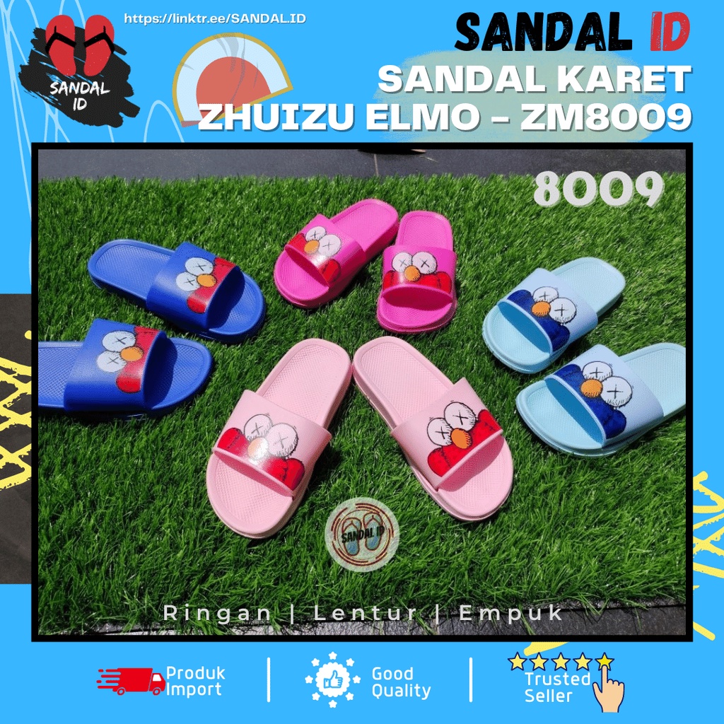 Sandal Anak Perempuan Selop Elmo 8009