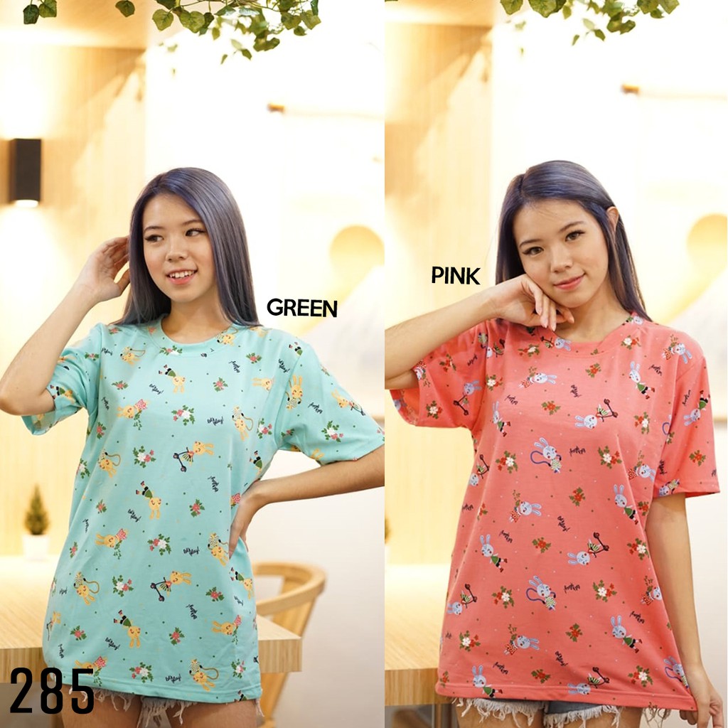 FIORECLOTH OVERSIZE  285 Kaos  Wanita  Kaos  Rumah Shopee 