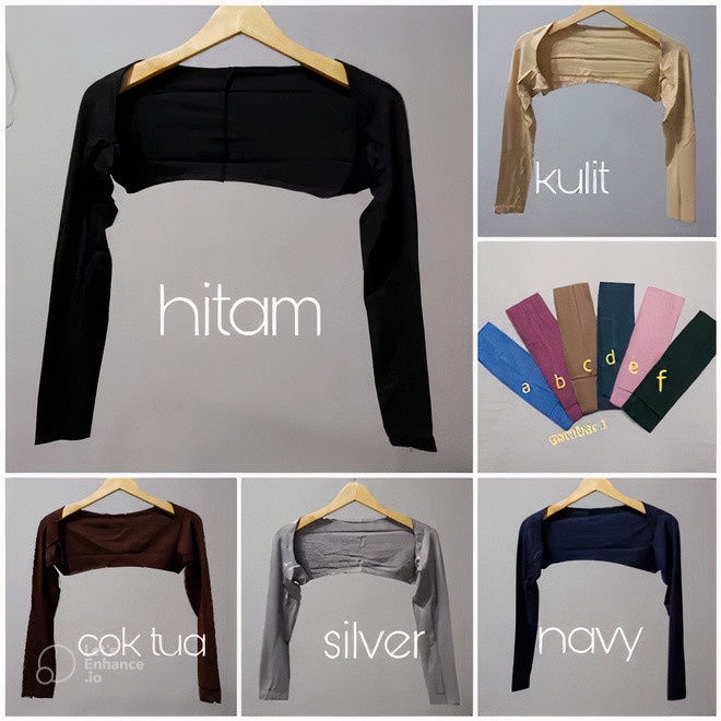 MANSET TANGAN SAMBUNG BOLERO MANSET BOLERO BAHAN SPANDEK PREMIUM TERLARIS