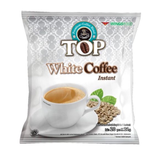 

Kopi Top White Coffee 1 RENCENG x 10 PCS x 21 gr