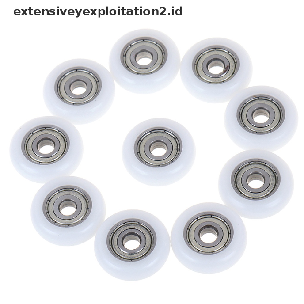 2per5/10pcs Roda Pintu Sliding Plastik Rollers Replacement