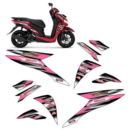 promo  STRIPING YAMAHA FREEGO STICKER MOTOR FREEGO LIST STRIPING FREEGO DECAL FREEGO YAMAHA FREEGO
