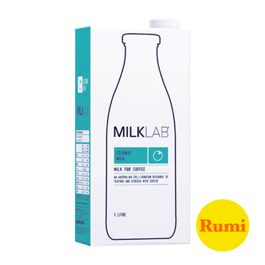 

MILKLAB Coconut Milk Susu Kelapa Milk Lab for Coffee Kopi 1L