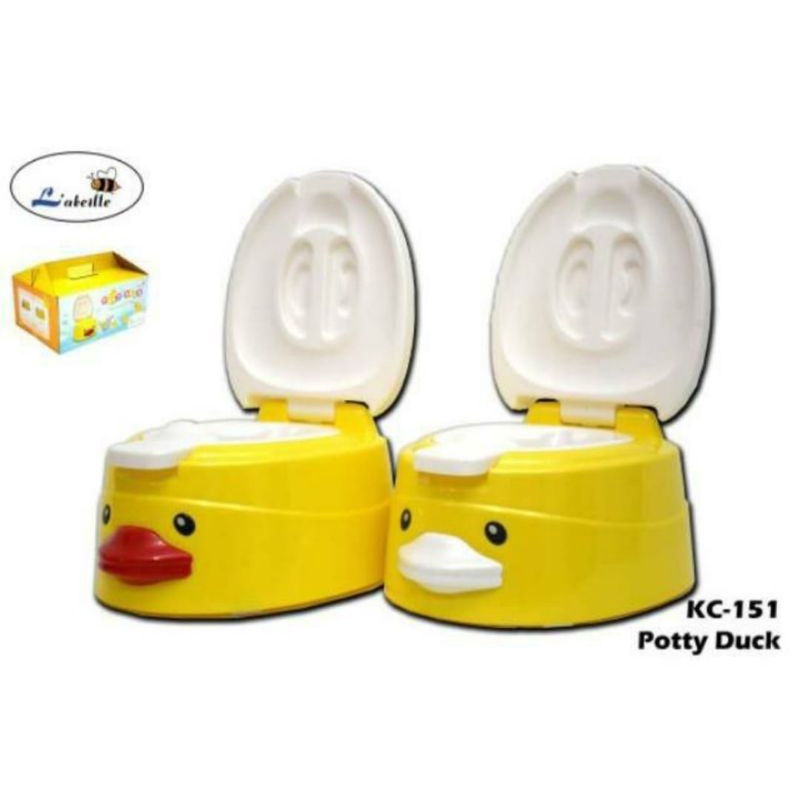 Labeille potty duck pispot toilet  training
