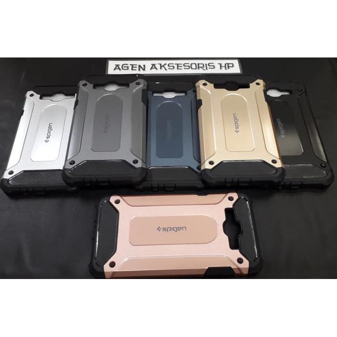 Spigen Iron Samsung J7 Core J701F J7 Nxt 5.5 HardCase Robot Transforme