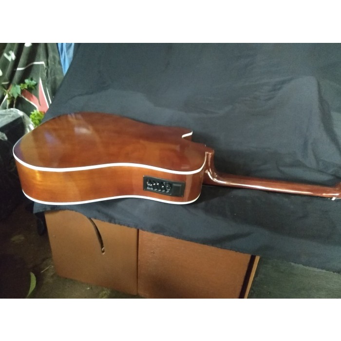 TERBARU Gitar akustik elektrik yamaha gitar murah akustik elektrik custom
