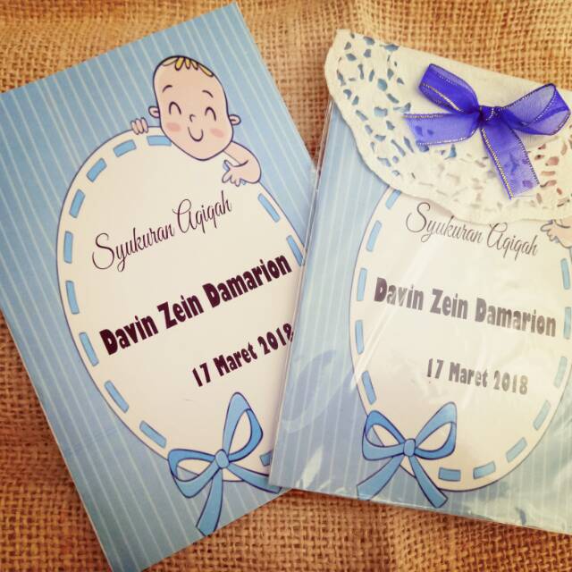 Aqiqah Buku Tasyakuran