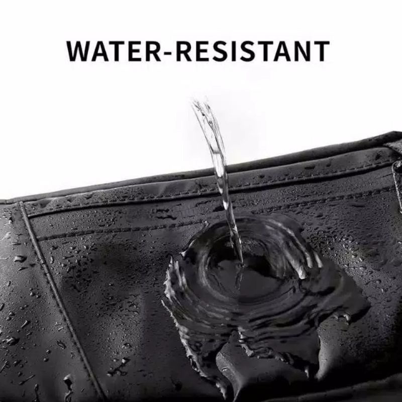 Tas weistbag waterproof pria wanita anti air Ferar gangster resleting tidak tembus air