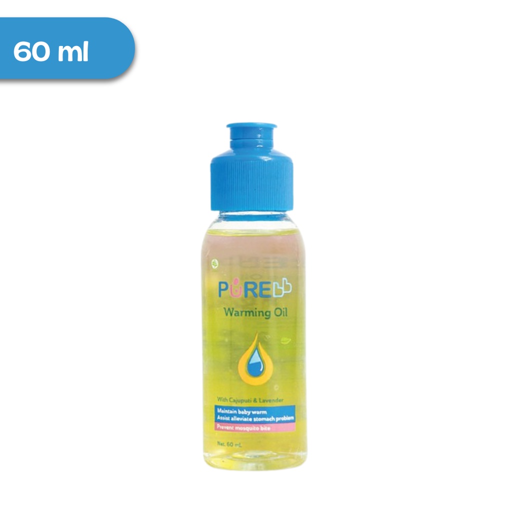 Pure BB Warming Oil/menghangatkan tubuh bayi - 50ml