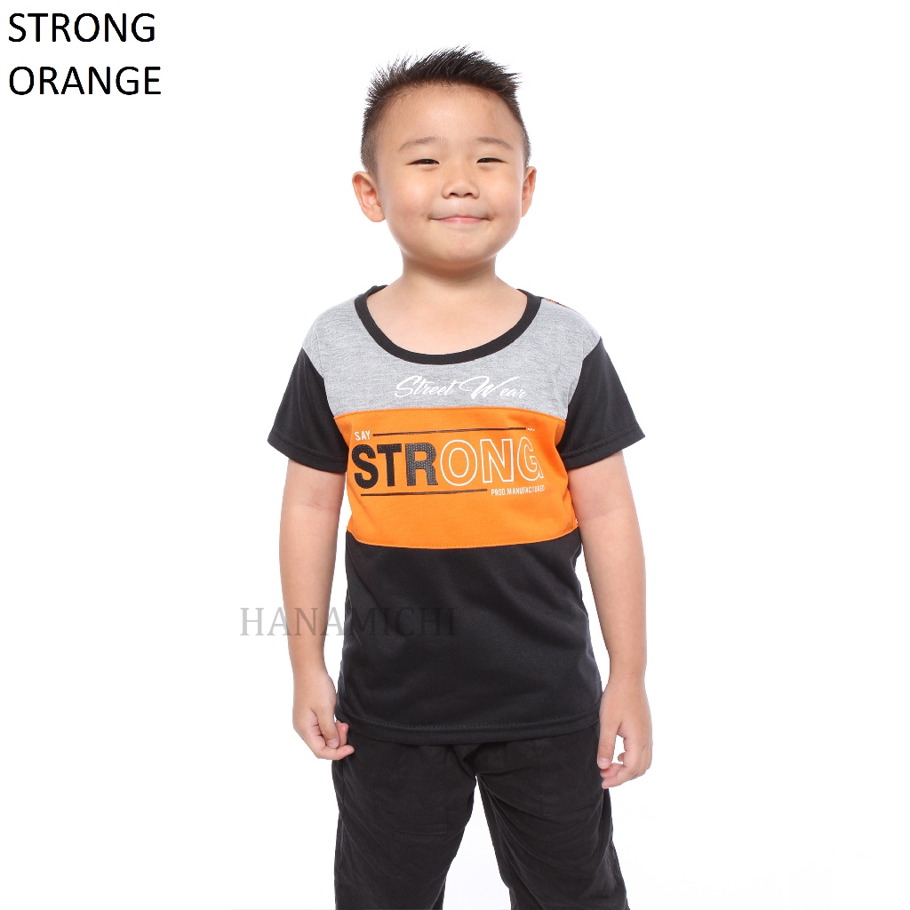 Hanamichi STRONG Kaos Anak Lengan Pendek