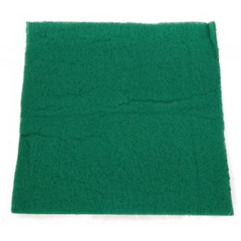 Super Green Coarse Wool 33 x 12.5 cm Media Filter Aquarium Kolam Ikan