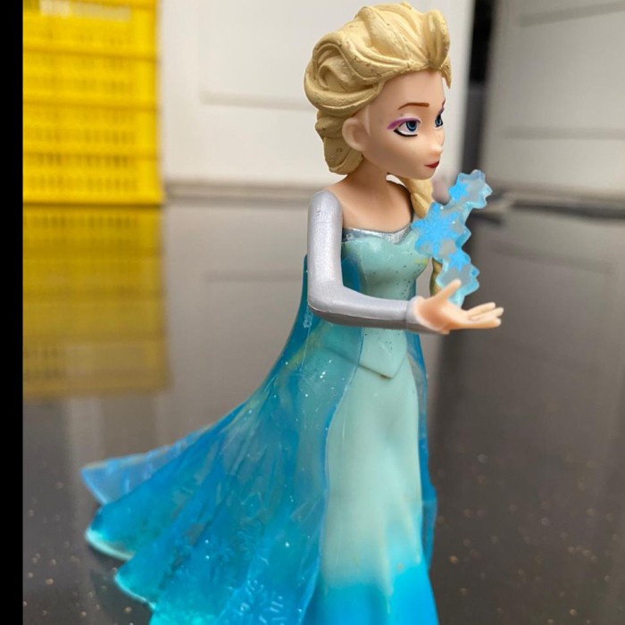 MAINAN & HOBI FIGURE ELSA FROZEN FIGURE / HIASAN KUE FROZEN HR136W