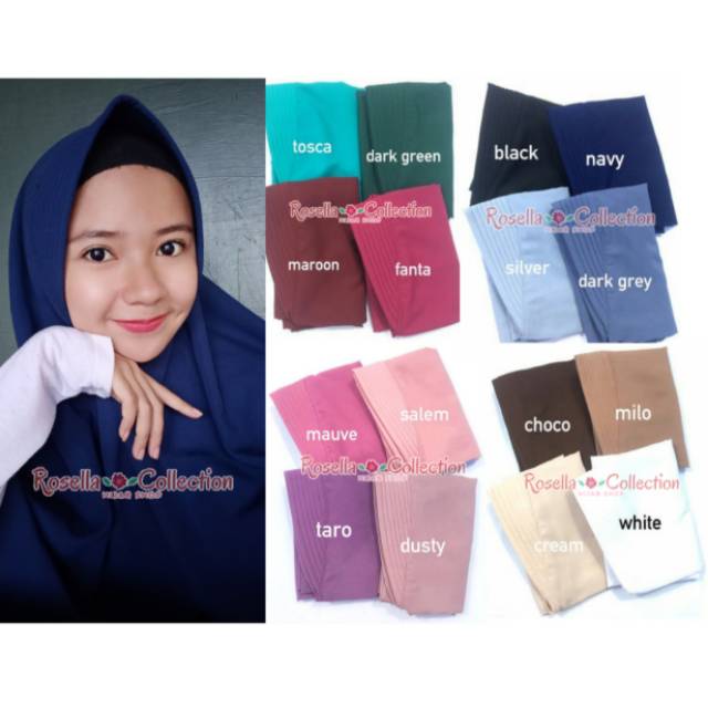 khimar Syari Penguin Premium Pet Antem