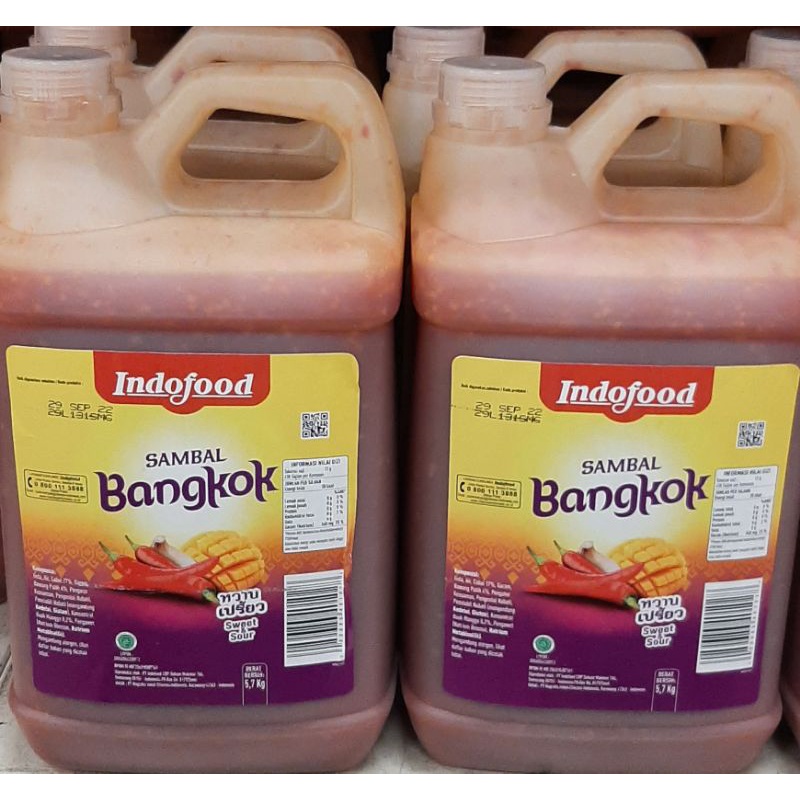 

Indofood sambal bangkok 5.7kg